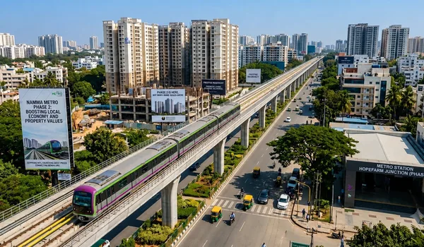 Property near Namma Metro in Bangalore 2026 - corridors and premium